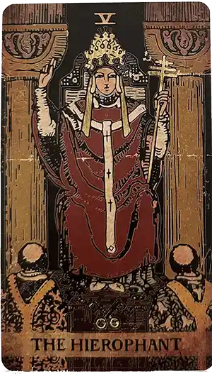 Carta Tarot de Inerva