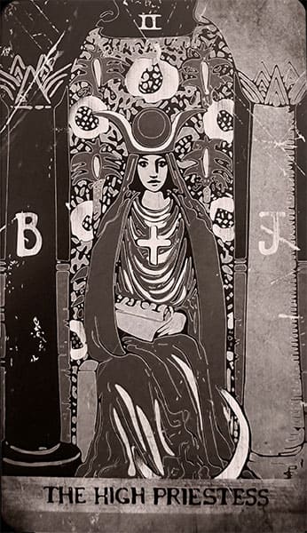 Carta La Sacerdotisa